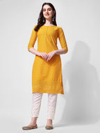 Embroidered Kurta With Pant, Multicolor - Hiral Fashion | Grocsy