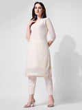 Embroidered Kurta With Pant, Multicolor - Hiral Fashion | Grocsy