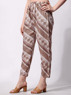 Nayra Cut Embroidered Kurta With Pant And Dupatta Set, Multicolor - Hiral Fashion | Grocsy