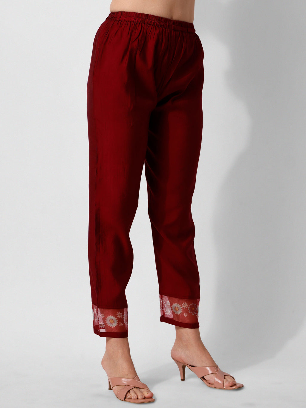 Embroidered Kurta With Pant And Printed Dupattaset, Multicolor - Hiral Fashion | Grocsy