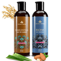 Avimee Herbal Shakuntala Hair Cleanser and Radha Hair Conditioner Combo For Silky, Shiny & Strong Hair | Grocsy