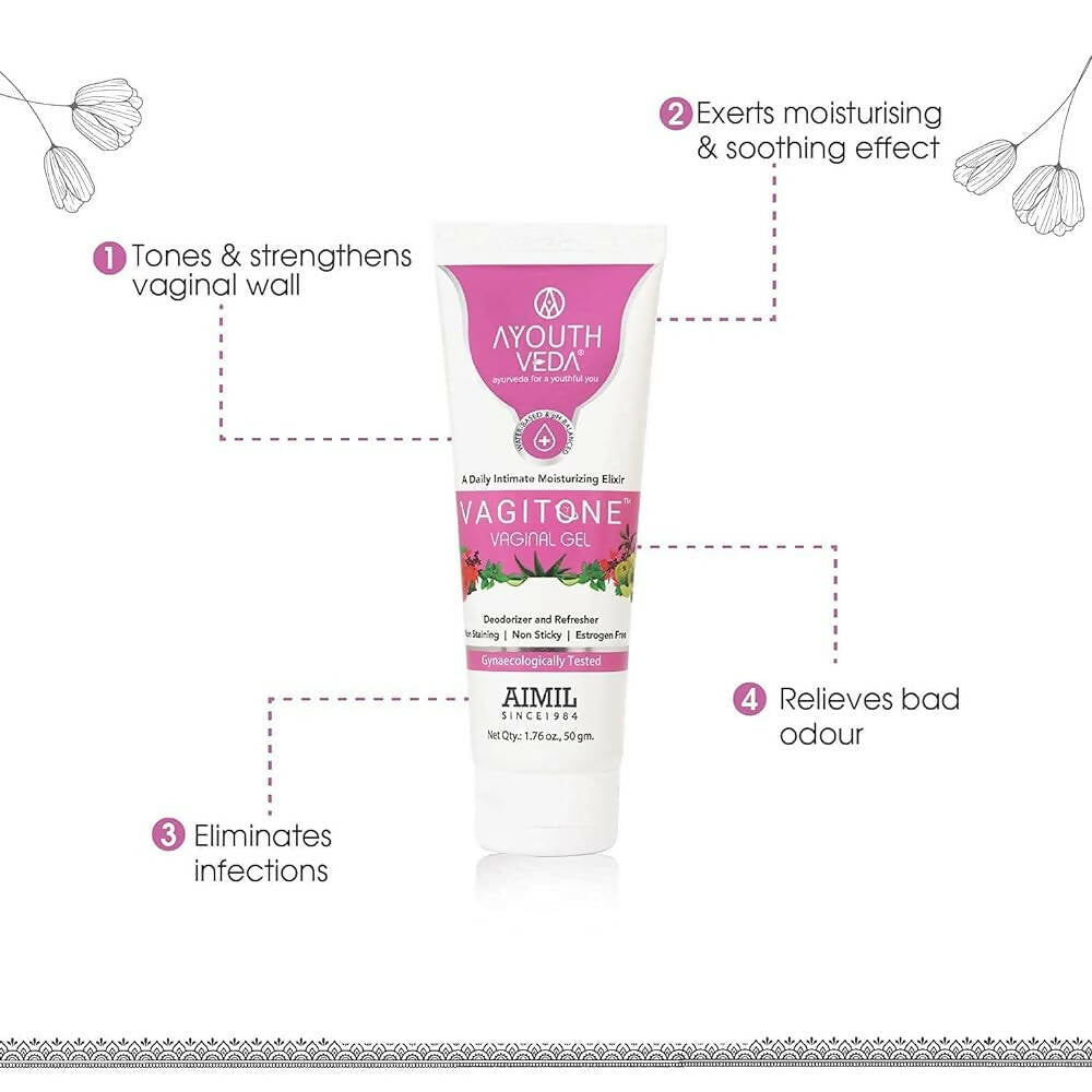 Ayouthveda Vagitone Vaginal Gel | Grocsy