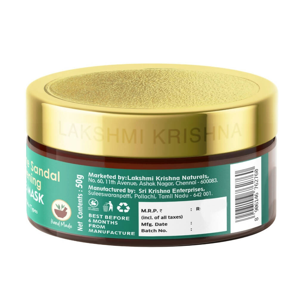 Lakshmi Krishna Naturals Calamine Sandal Whitening Face Mask | Grocsy