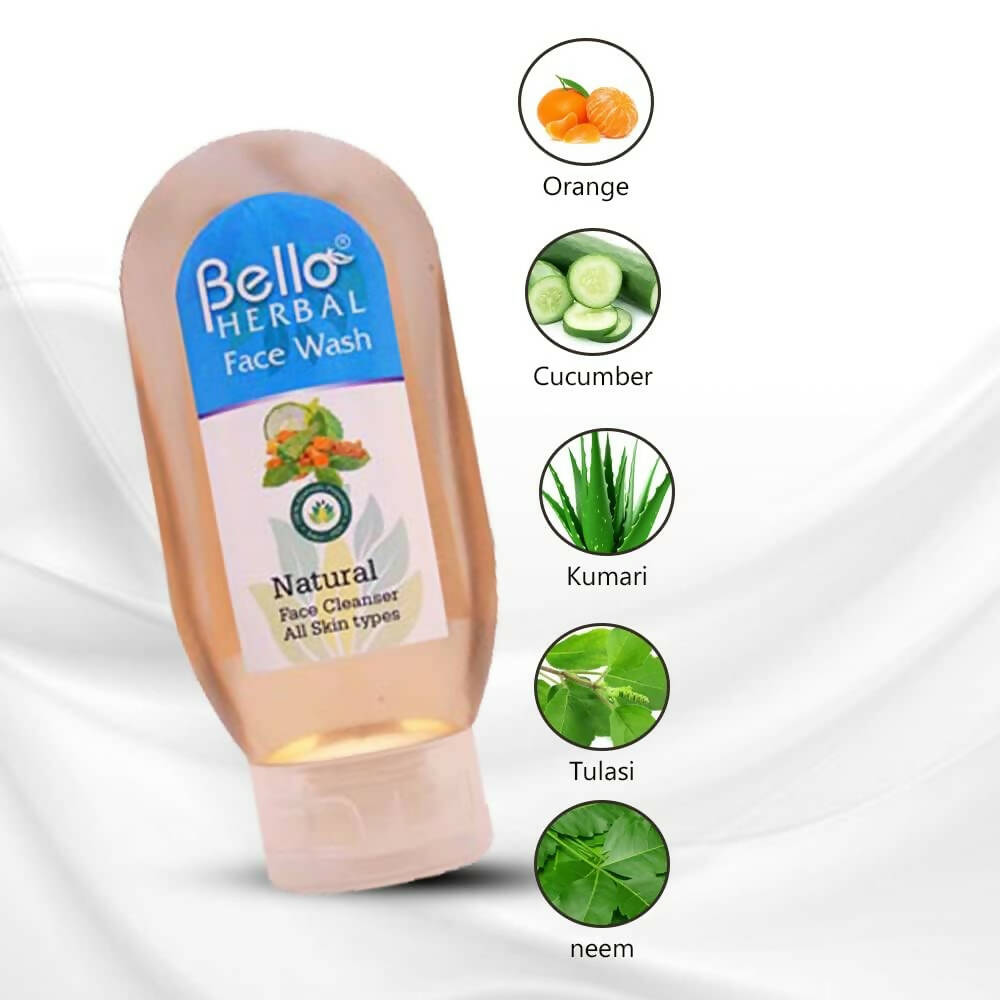 Bello Herbals Herbal Face Wash | Grocsy