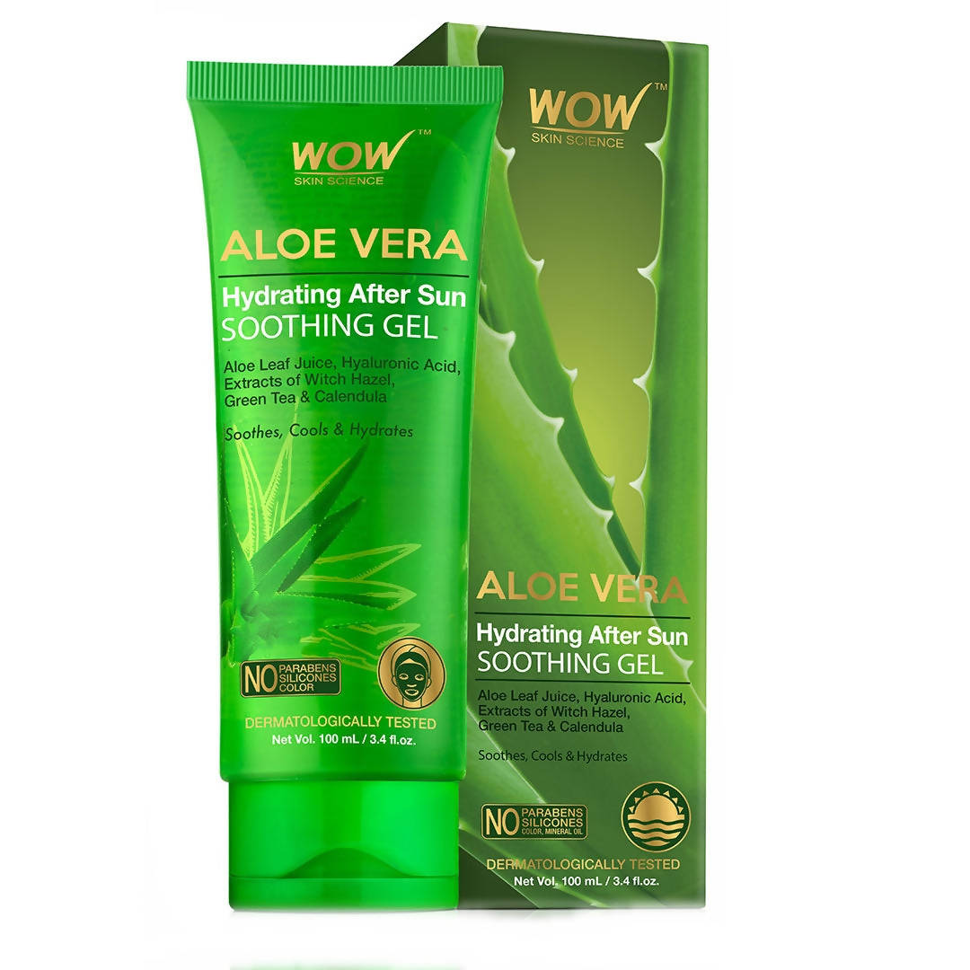 Wow Skin Science Aloe Vera Hydrating After Sun Soothing Gel | Grocsy