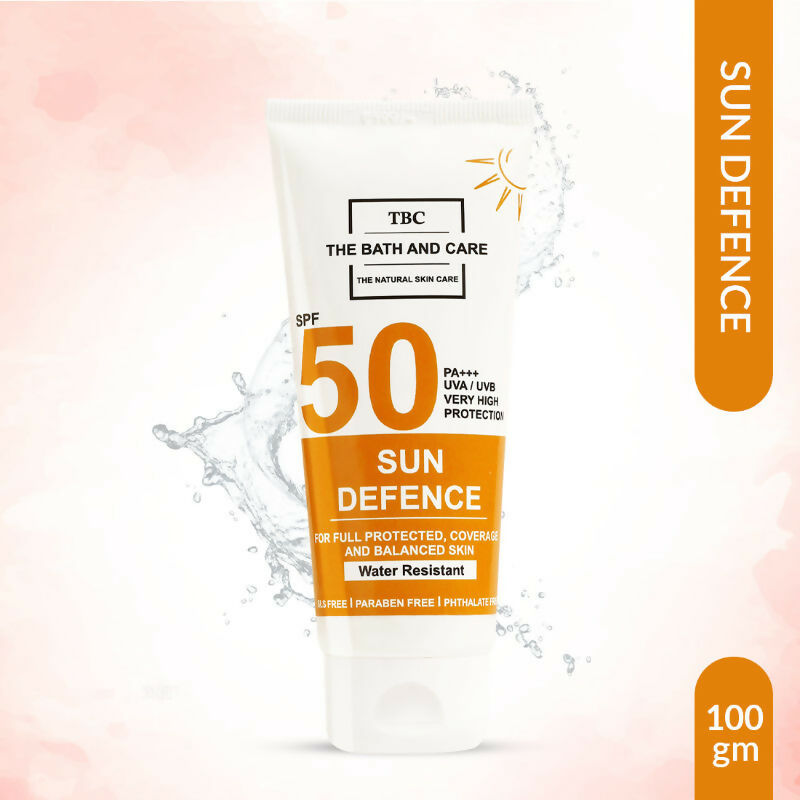 TBC - The Bath and Care Sun Defense Cream SPF 50 PA+++ UVA/UVB | Grocsy