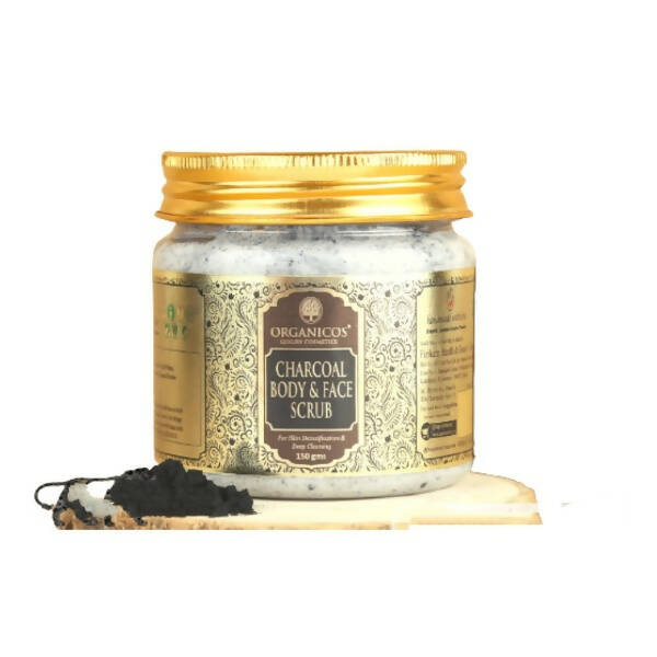Organicos Charcoal Face & Body Scrub | Grocsy