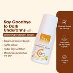 TAC - The Ayurveda Co. Lemon Serum Roll-On for Women & Men with Aloe Vera for Skin Whitening & Long Lasting Freshness | Grocsy
