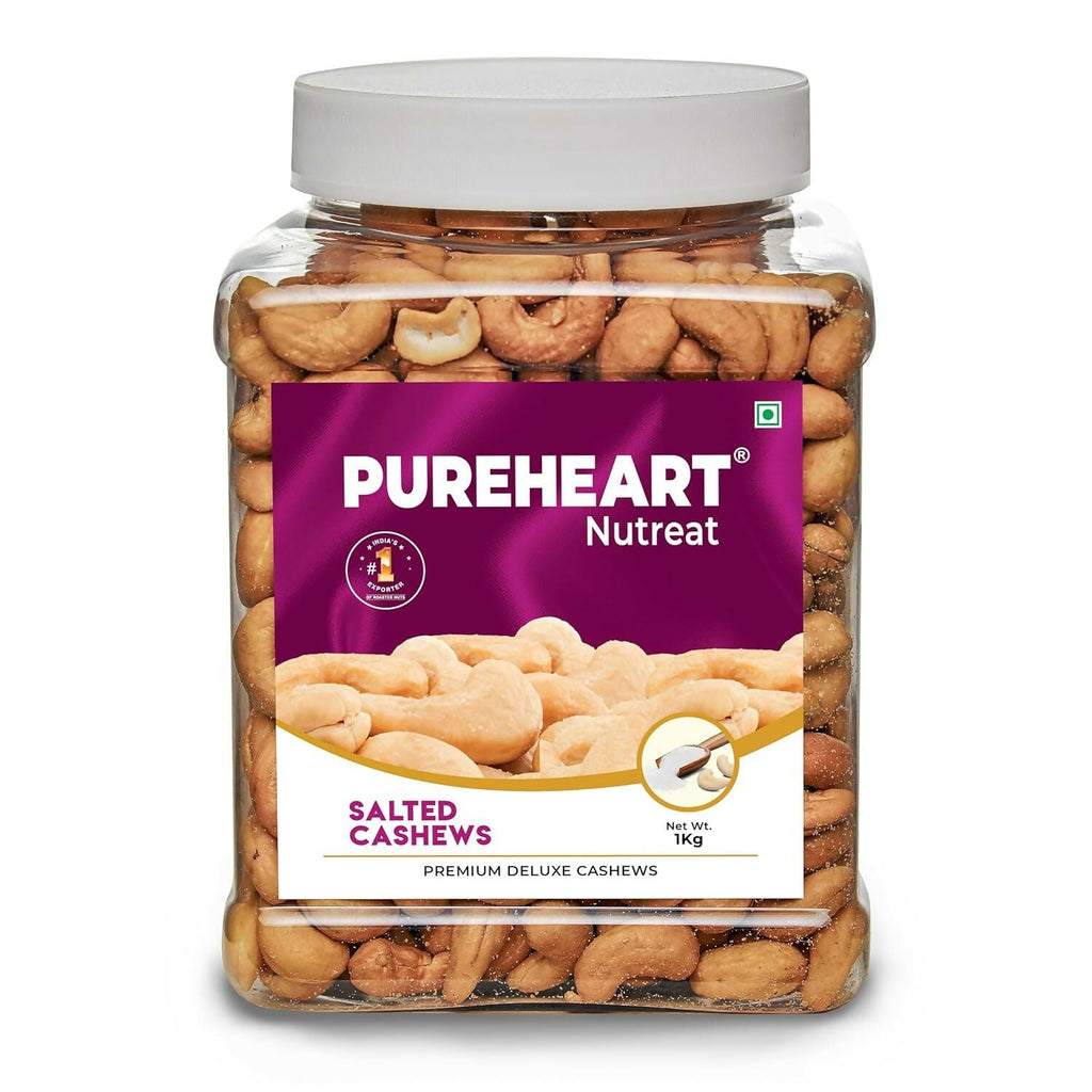 Pureheart Nutreat Roasted Salted Cashews | Grocsy