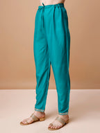 Alia Cut Embroidered Kurta With Pant & Dupatta, Multicolor - Hiral Fashion | Grocsy