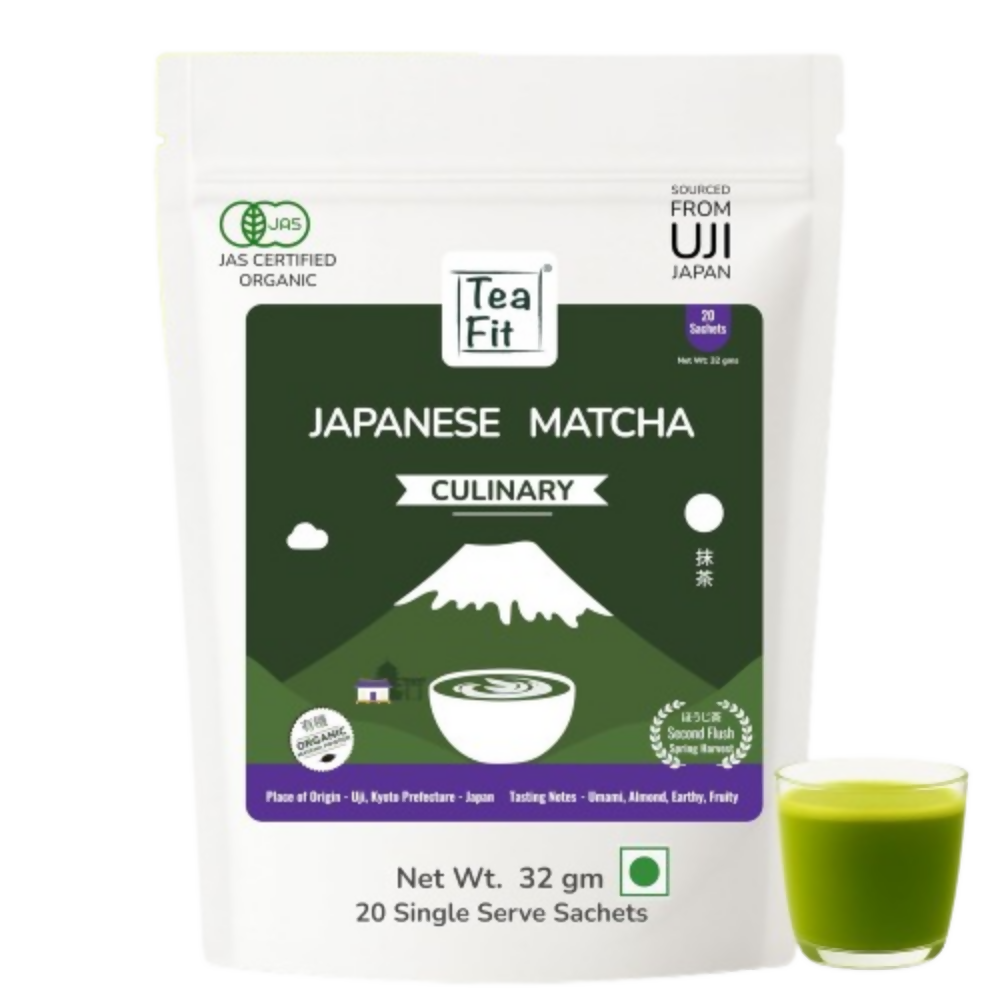TeaFit Culinary Japanese Matcha Tea Powder | Grocsy