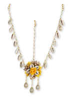 Yellow Gold-Polished Jewellery Set - Ruby Raang | Grocsy