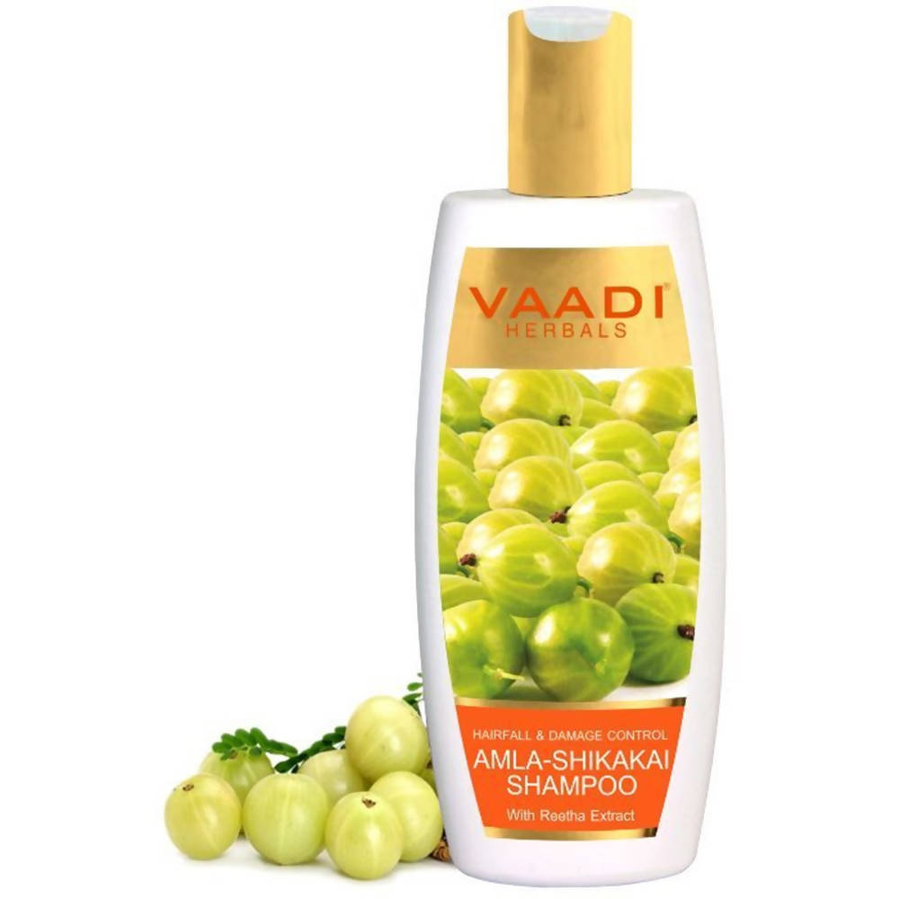 Vaadi Herbals Amla Shikakai Shampoo | Grocsy