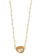Gold-Polished White Brass Chain - Ruby Raang | Grocsy