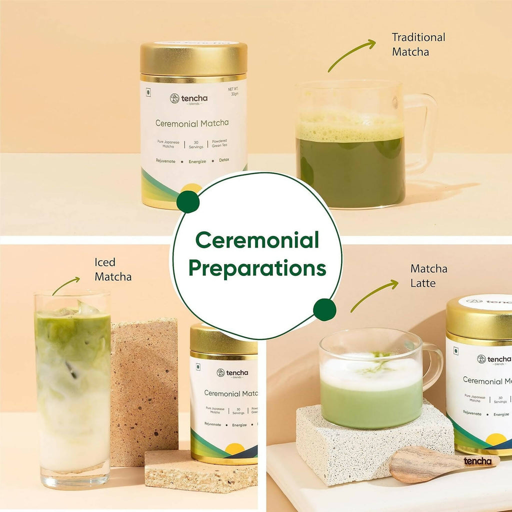 Tencha Ceremonial Matcha Tea Powder | Grocsy