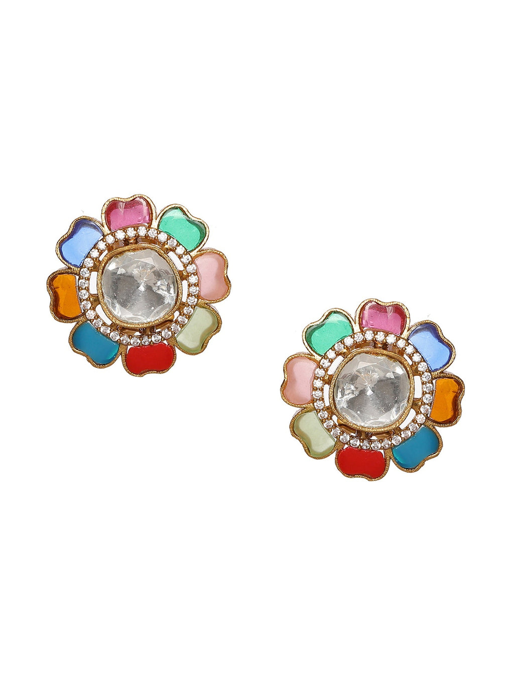 Round Multi Studs - Ruby Raang | Grocsy