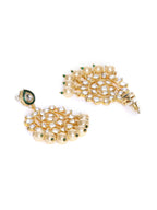 Kundan Chand Earrings - Ruby Raang | Grocsy