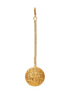 Golden Maang Tikka - Ruby Raang | Grocsy