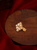 Kundan Ring - Ruby Raang | Grocsy
