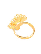 Kundan Ring - Ruby Raang | Grocsy