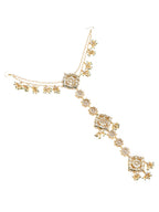 Kundan and Pearl Hair Braid (Chotti) - Ruby Raang | Grocsy
