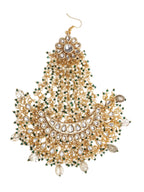 Kundan and Stone Passa/Jhoomer - Ruby Raang | Grocsy