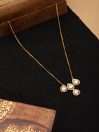 Kundan Golden Necklace - Ruby Raang | Grocsy