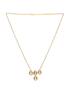 Kundan Golden Necklace - Ruby Raang | Grocsy