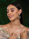 Chand Kundan Earrings - Ruby Raang | Grocsy