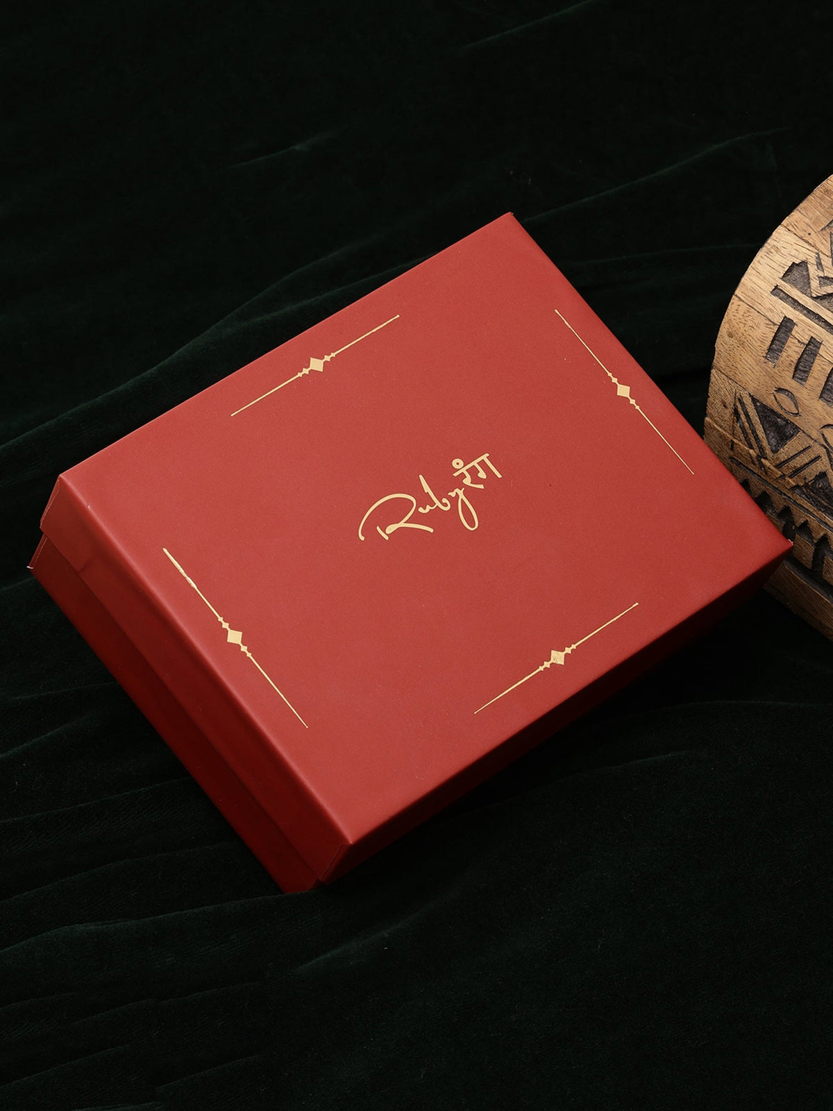 Meenakari Handcrafted Heavy Bangle - Ruby Raang | Grocsy