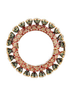 Red Meenakari Handcrafted Heavy Bangle - Ruby Raang