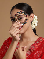 Elephant Blue Meenakari Handcrafted Heavy Bangle - Ruby Raang