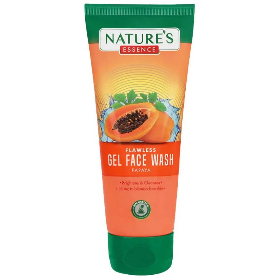 Nature's Essence Flawless Gel Face Wash (Papaya) | Grocsy