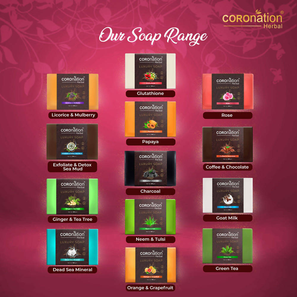 Coronation Herbal Glutathione Luxury Soap | Grocsy