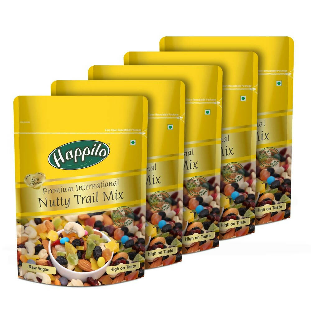 Happilo Premium Nutritious Nutty Trail Mix | Grocsy