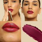 Dunamiss Matilda Deep Mauve Satin Lipstick | Grocsy