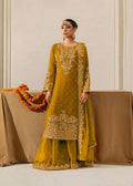 Lehenga Mart Designer Plazzo Suit For Women-Mustard | Grocsy