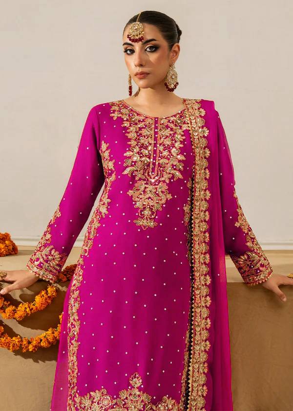 Lehenga Mart Designer Plazzo Suit For Women-Pink | Grocsy