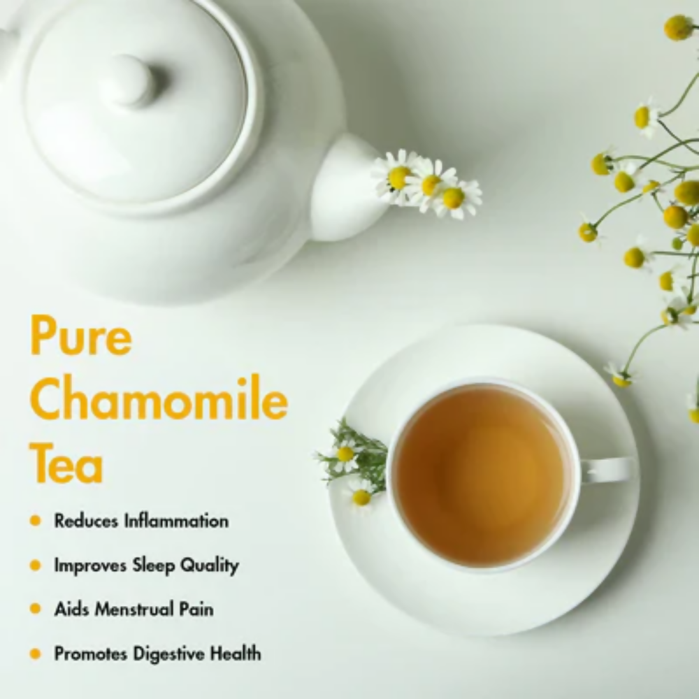 Tea Treasure Pure Chamomile Tea Bags | Grocsy