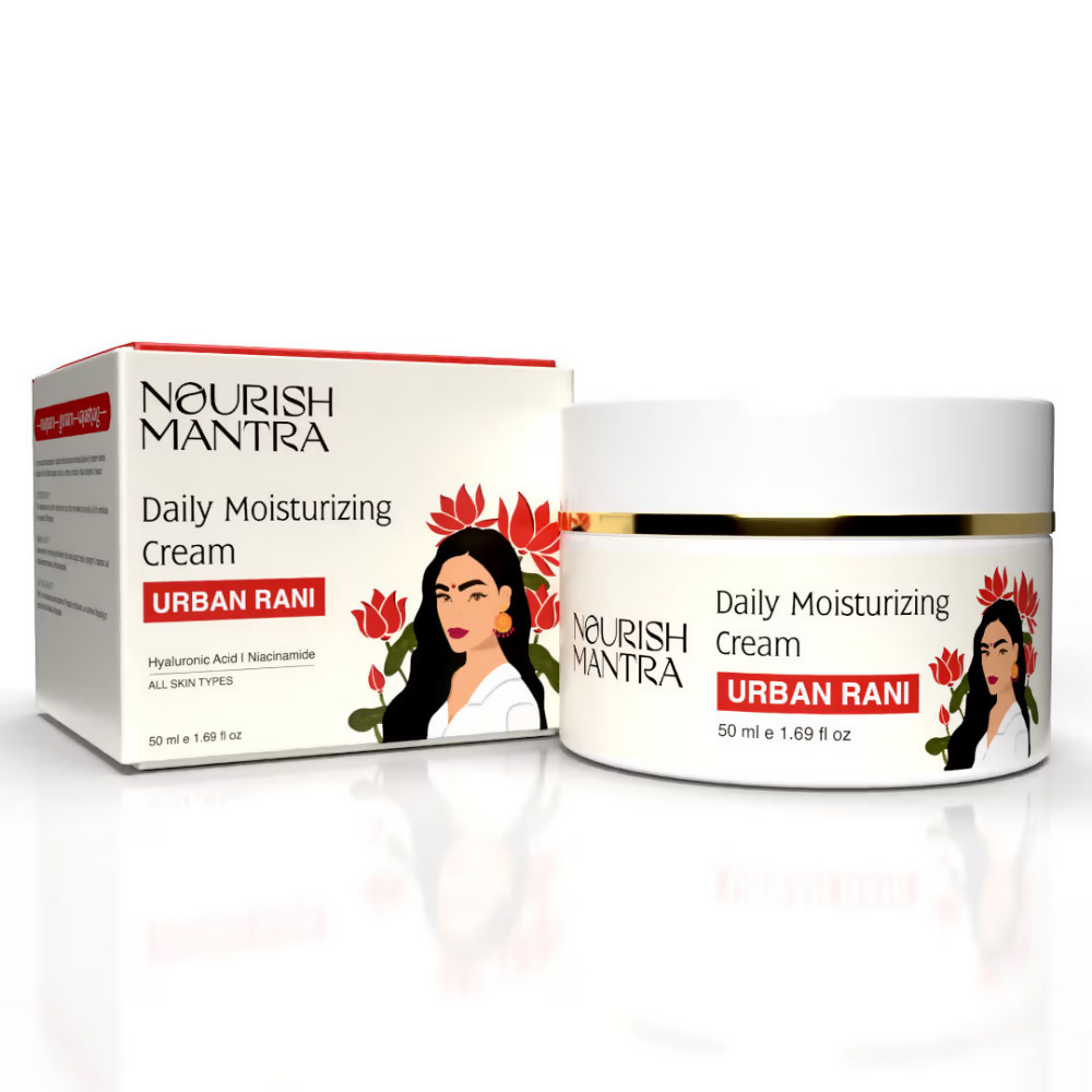 Nourish Mantra Urban Rani Daily Moisturizing Face Cream | Grocsy