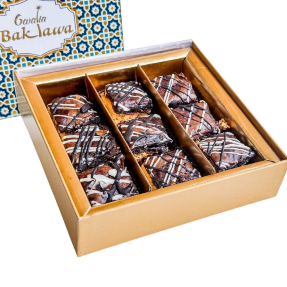 Gwalia Sweets Chocolate Square Baklawa | Grocsy
