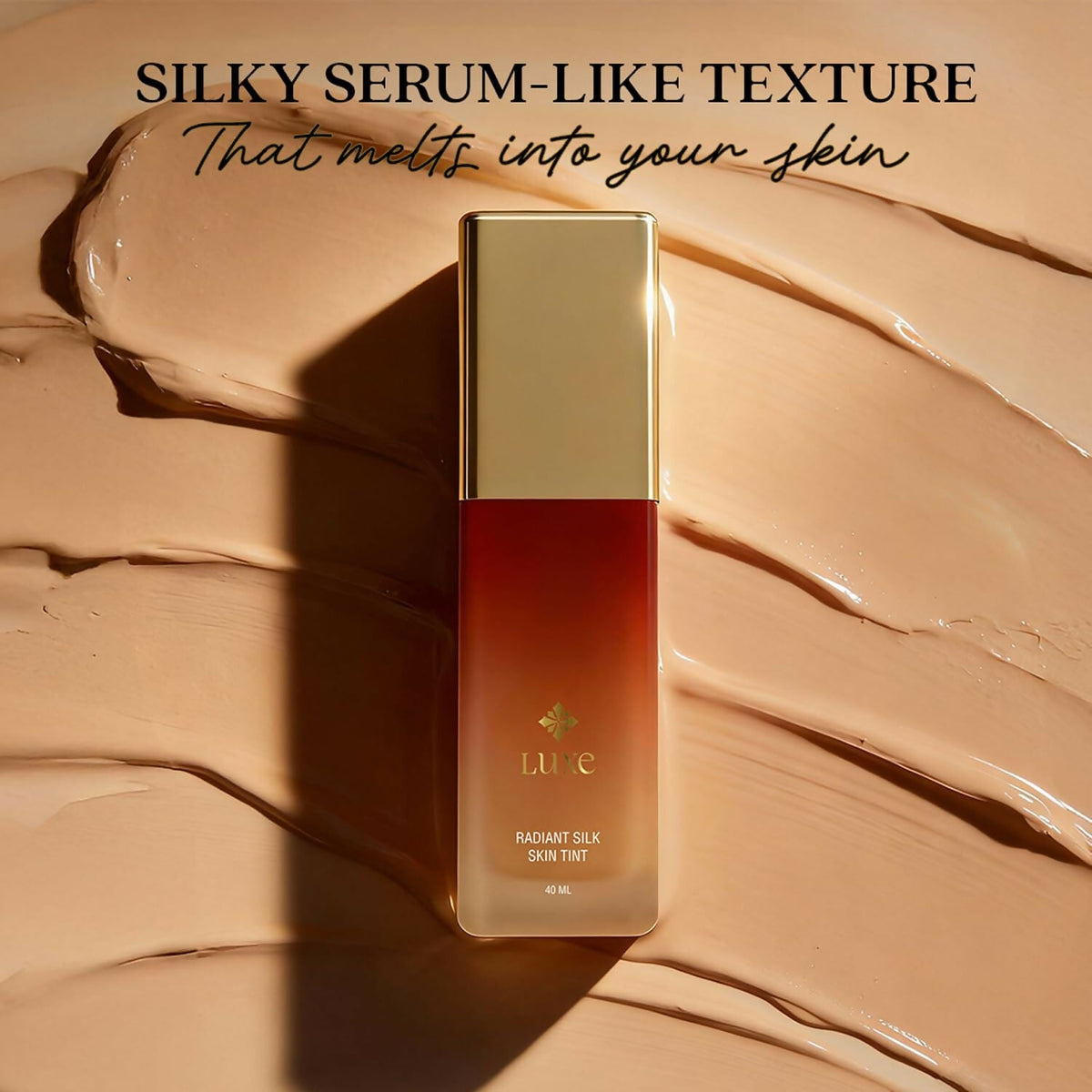 Just Herbs Luxe Radiant Silk Skin Tint Luxury Makeup (130 Beige) | Grocsy