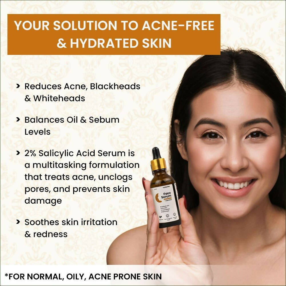 myUpchar Ayurveda 2% Salicylic Acid + Zinc PCA Anti Acne Face Serum | Grocsy