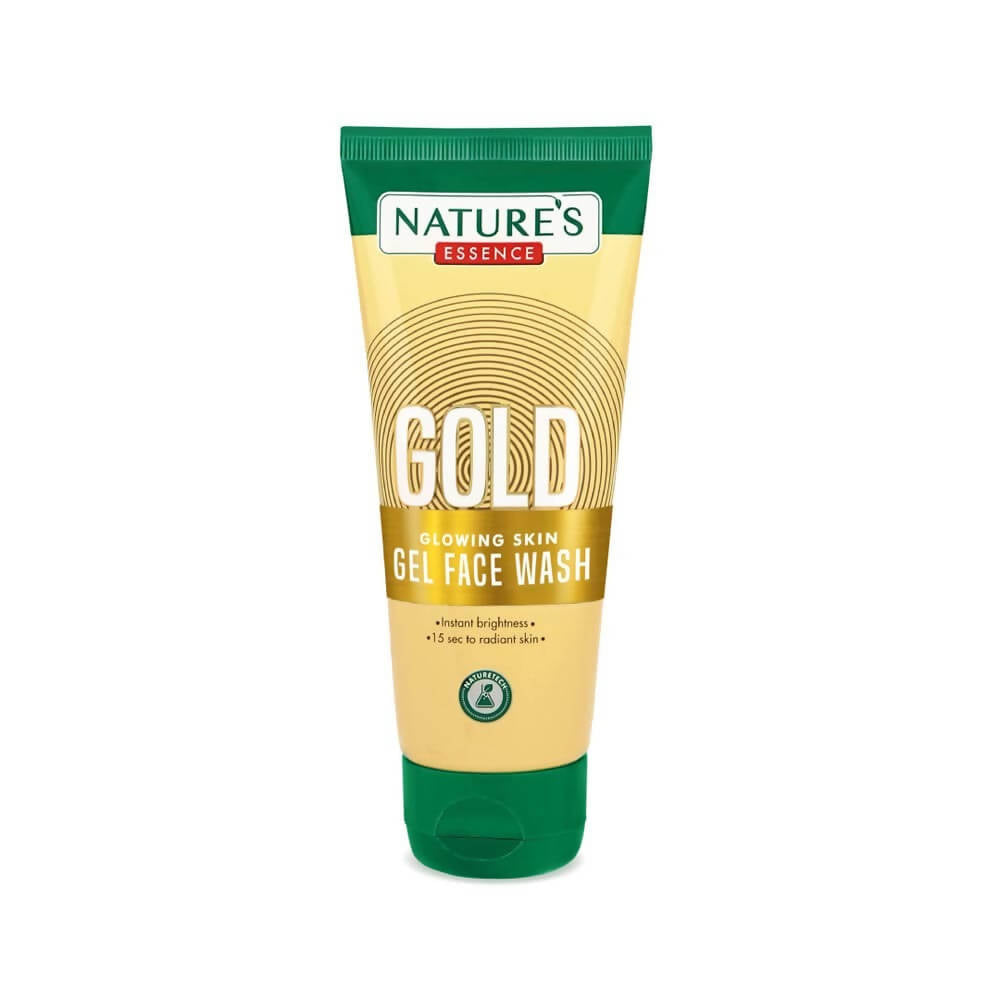 Nature's Essence Gold Glowing Skin Face Scrub | Grocsy