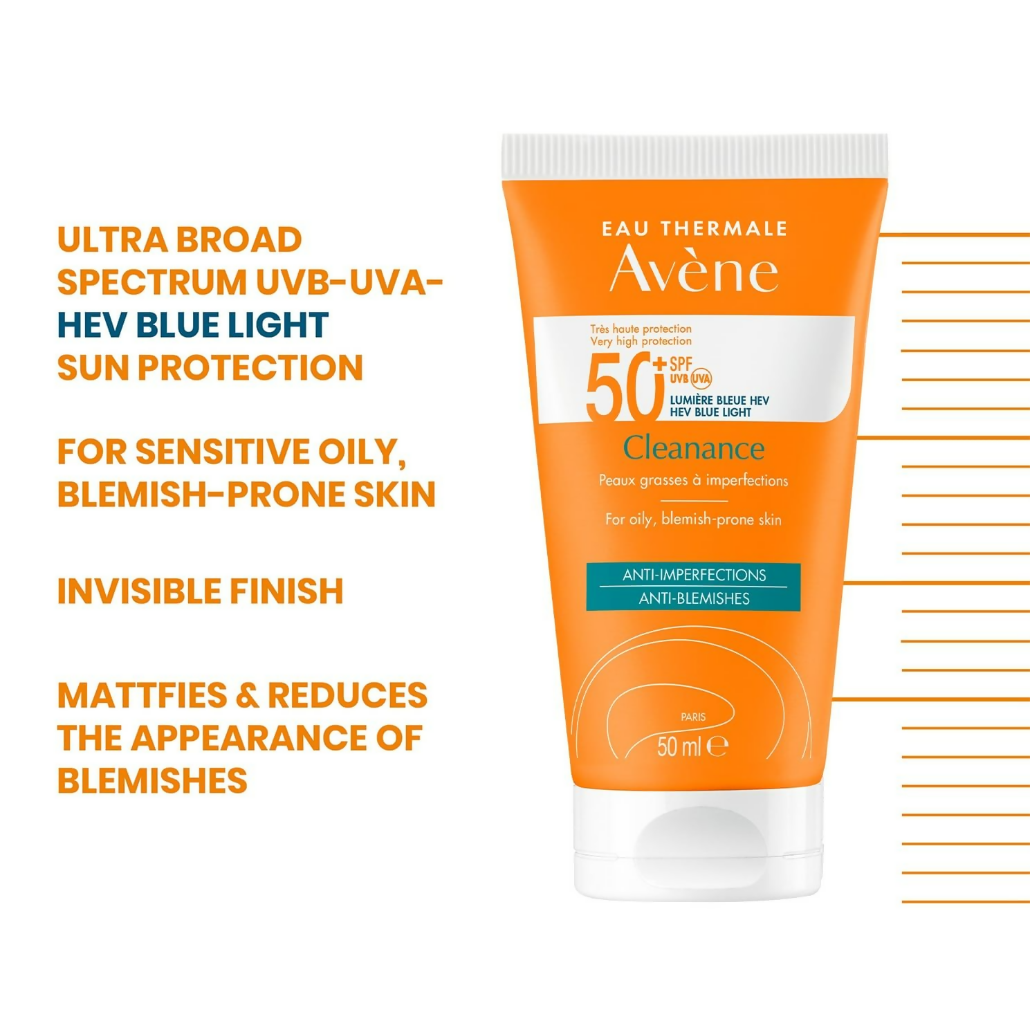Avene Cleanance Very High Protection SPF 50+ | Grocsy