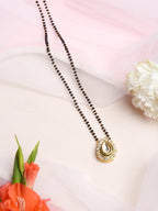 Black Gold Kundan Mangalsutra - Ruby Raang | Grocsy