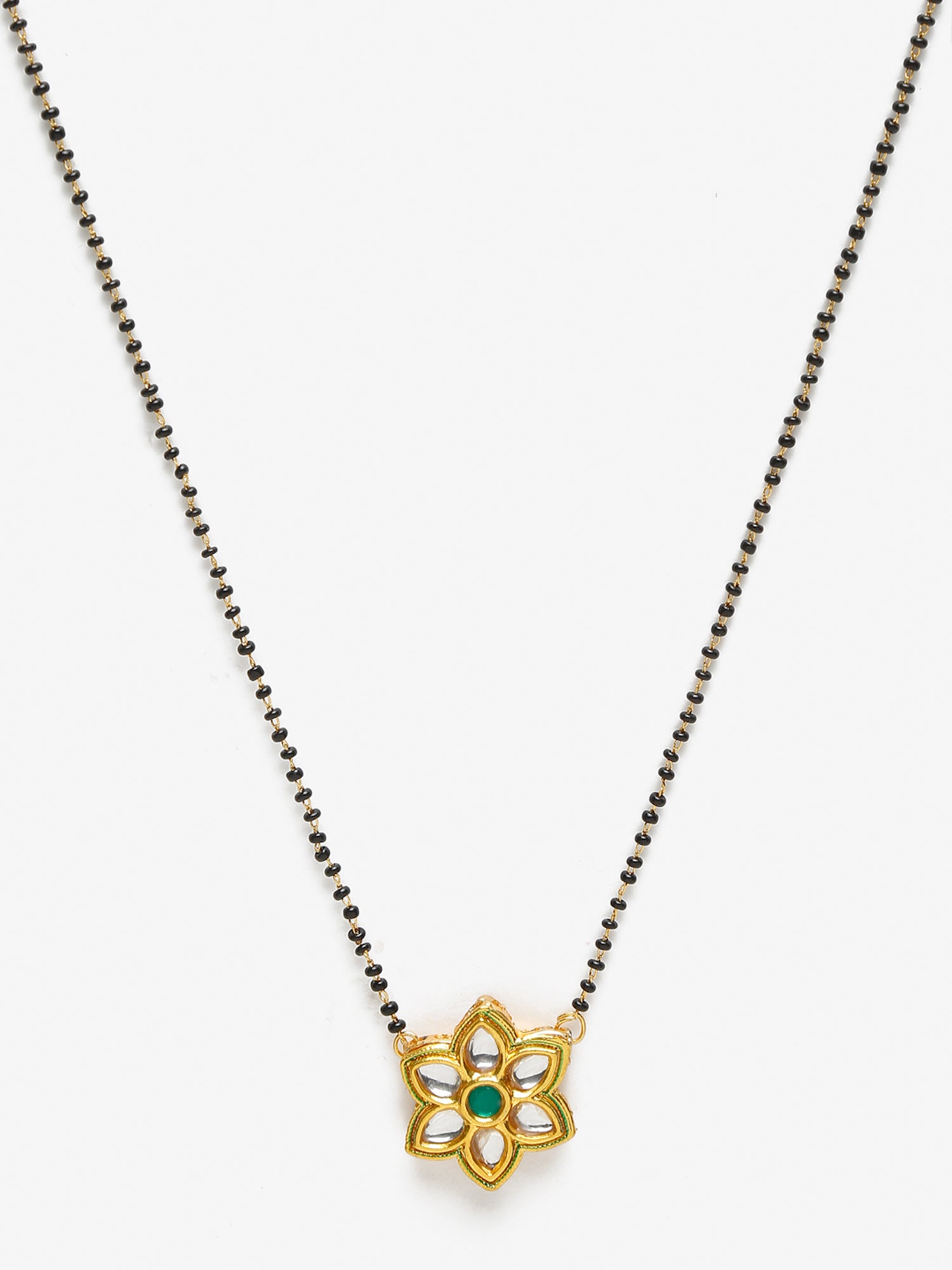 Women's Kundan Mangalsutra - Ruby Raang | Grocsy