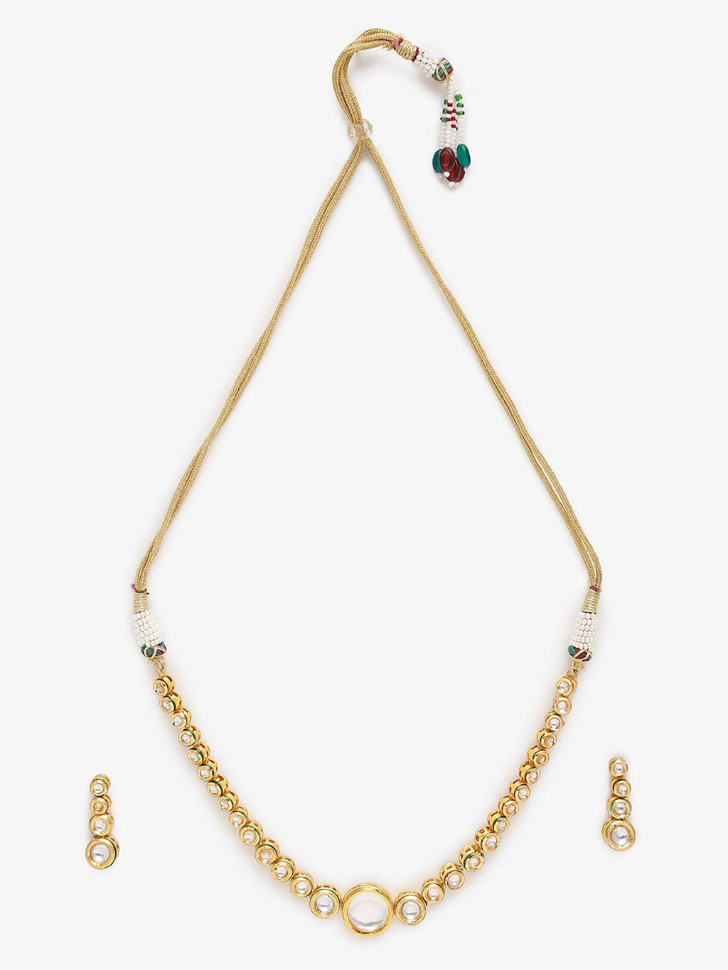 Women's Choker With Earrings - Ruby Raang | Grocsy