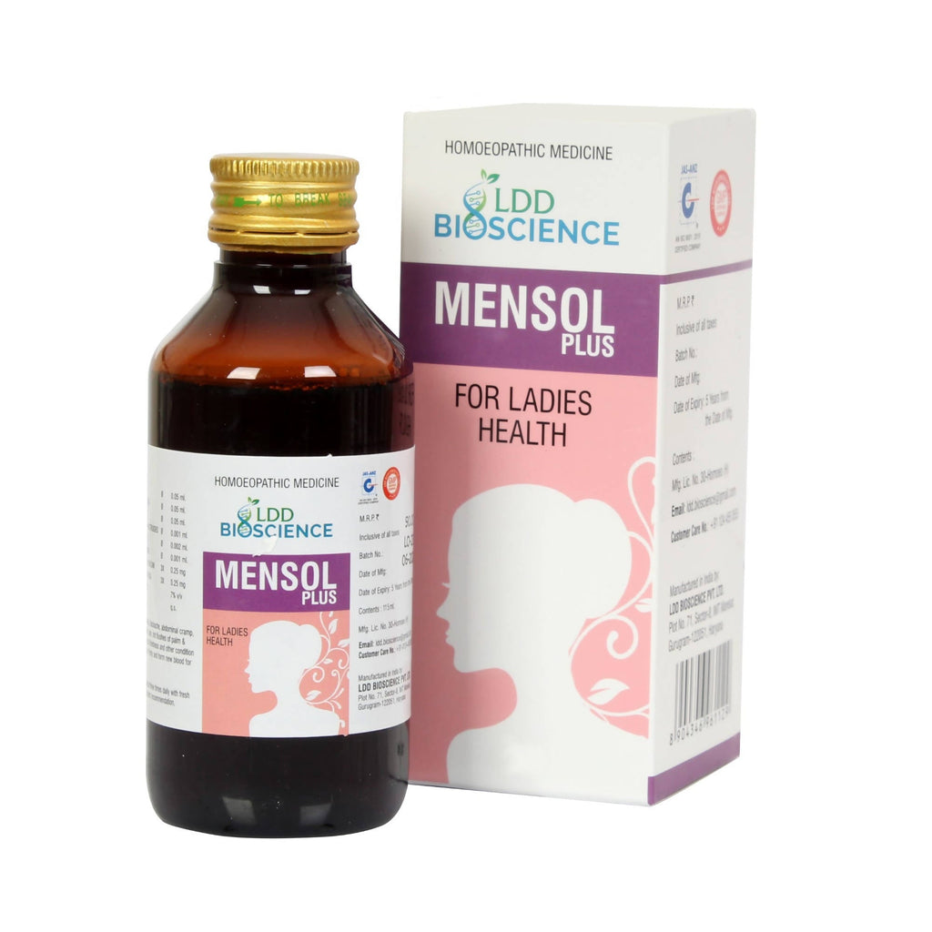 LDD Bioscience Homeopathy Mensol Plus Syrup | Grocsy