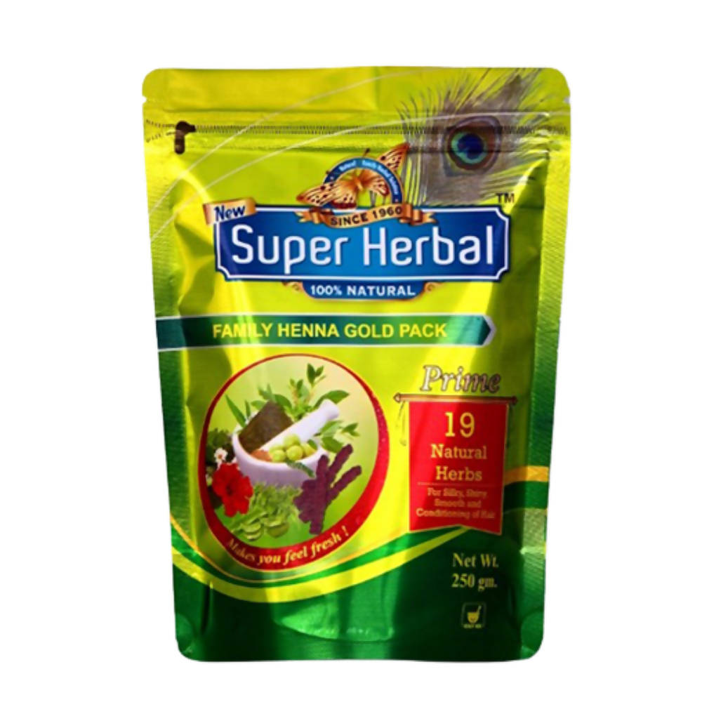 Super Herbal Prime Family Henna Gold Pack | Grocsy